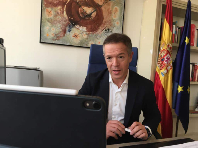 El portavoz del GPS en el Senado, Ander Gil
