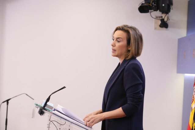 La portavoz parlamentaria del PP, Cuca Gamarra,