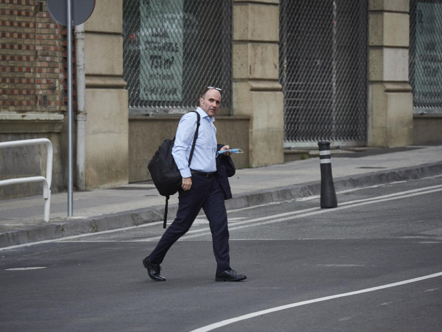 El consejero de Desarrollo Economico y Empresarial del Gobierno de Navarra, Manu Ayerdi, en una imagen de archivo.