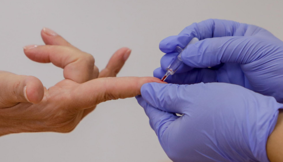 Test de anticuerpos.