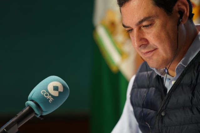 Juanma Moreno, este martes
