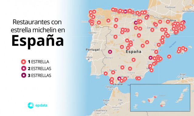 Restaurantes con estrella michelin en España