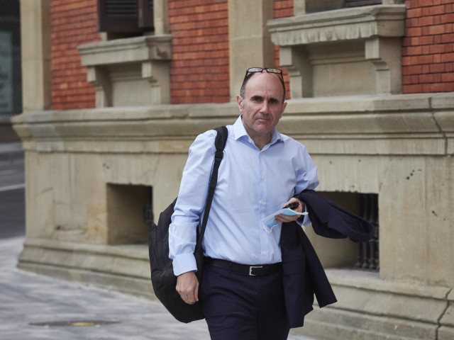 El consejero de Desarrollo Economico y Empresarial del Gobierno de Navarra, Manu Ayerdi.