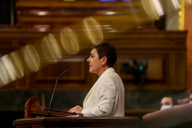 La portavoz parlamentaria de EH-Bildu, Mertxe Aizpurua
