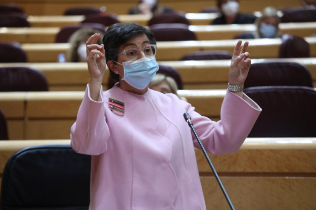 La ministra de Asuntos Exteriores, Unión Europea y Cooperación, Arancha González Laya