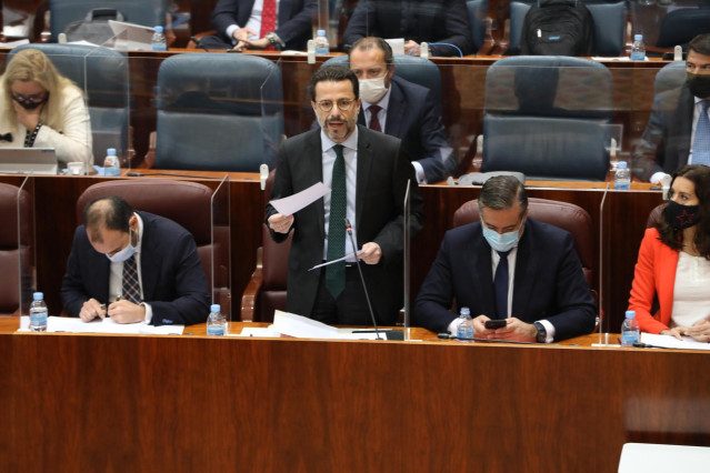 El consejero de Hacienda en la Comunidad de Madrid, Javier Fernández-Lasquetty.