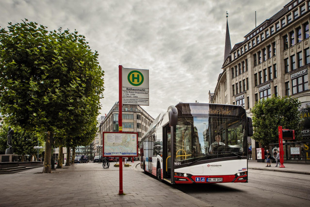 Autobús eléctrico Urbino 12 de CAF