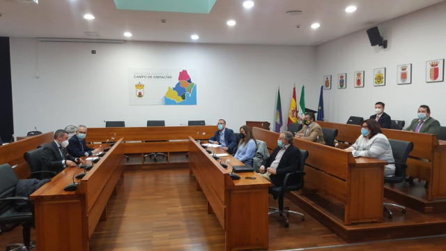 Reunión entre el Grupo Transfronterizo y la Mancomunidad de Municipios del Campo de Gibraltar