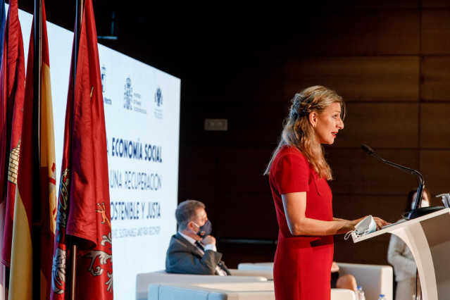 Imagen de la ministra de Trabajo y Economía Social, Yolanda Díaz.