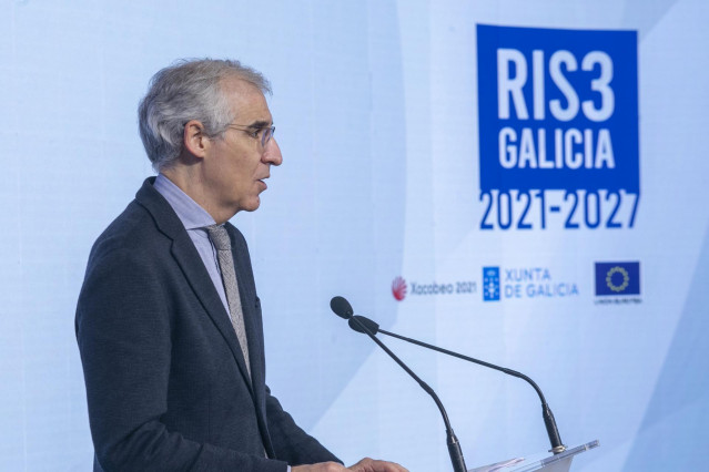 O vicepresidente segundo e conselleiro de Economía, Empresa e Innovación, Francisco Conde.