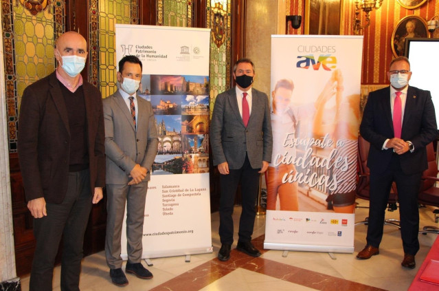 Ciudades Patrimonio de la Humanidad firma un acuerdo de promoción turística con la red de Ciudades AVE