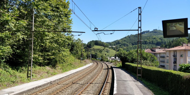 Vías de tren.