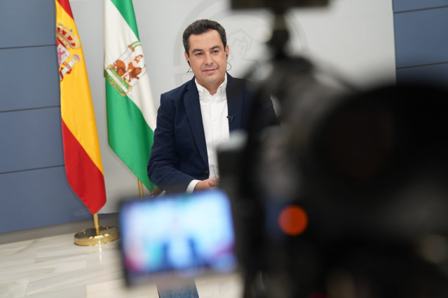 El presidente de la Junta, Juanma Moreno.