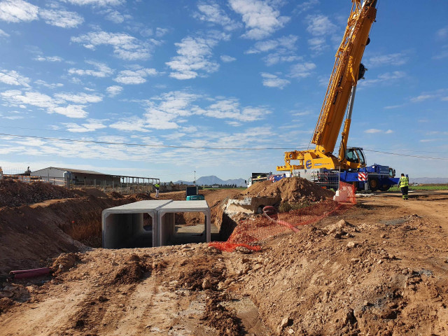Obras en una carretera