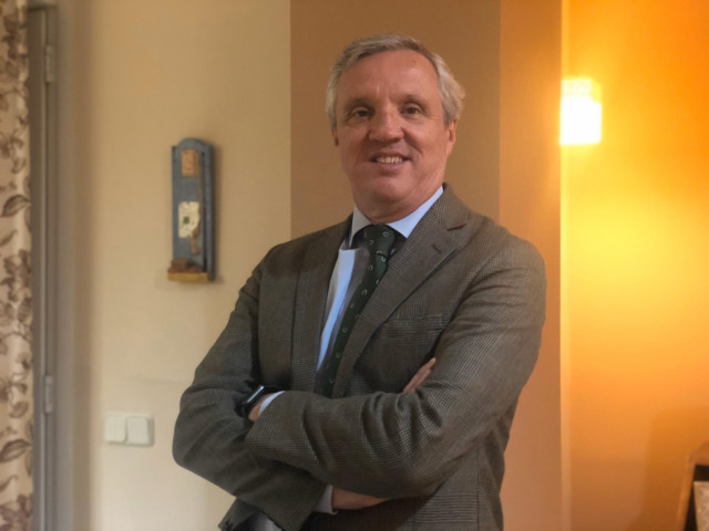 El presidente de CEAV, Carlos Garrido.