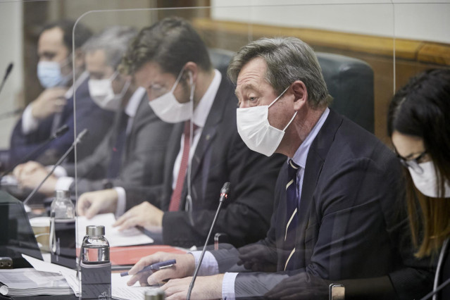 El consejero de Cultura y Política Lingüística, Bingen Zupiria, ha presentado este miércoles en la Comisión de Economía, Hacienda y Presupuestos del Parlamento Vasco el proyecto de presupuesto de su Departamento para el año 2021