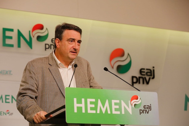 El portavoz del PNV en el Congreso, Aitor ESteban