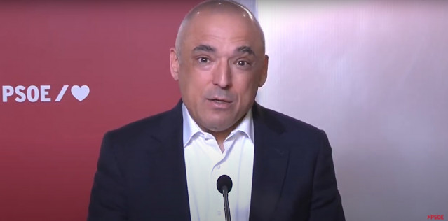 El secretario general del grupo socialista, Rafael Simancas.