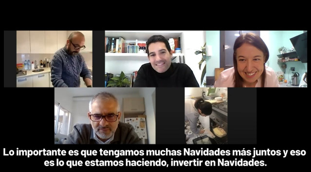 Arrimadas celebra San Esteban por videconferencia con otros dirigentes de Cs y llama a 