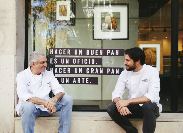 Javier Cocheteux padre e hijo, fundadores de Pan.Delirio