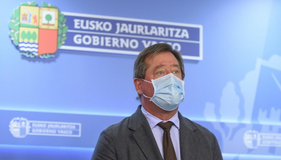 El portavoz del Gobierno Vasco, Bingen Zupiria