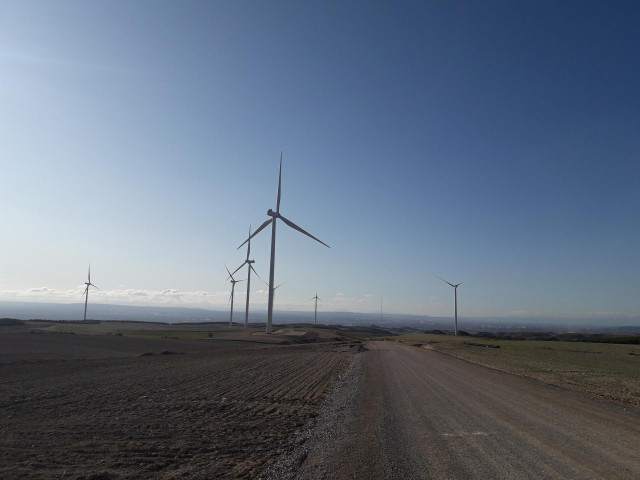 Enel Green Power España conecta a la red dos parques eólicos en Zaragoza que suman 75 megavatios.
