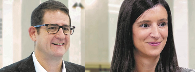 Héctor Hernández y Patricia Cortizas