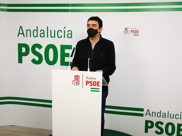 El parlamentario del PSOE por Huelva Mario Jiménez.