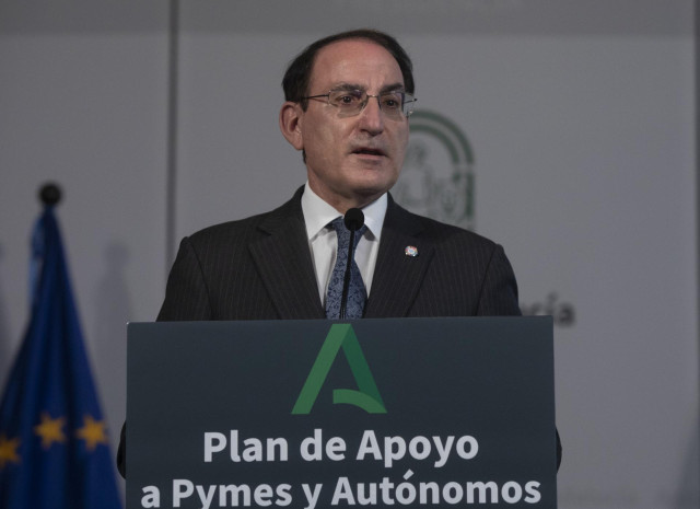El presidente de la CEA, Javier González de Lara, en una imagen de 16 de noviembre de 2020.