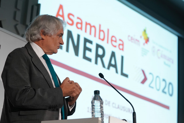 El presidente de la Confederación Empresarial de Madrid CEOE (CEIM), Miguel Garrido.