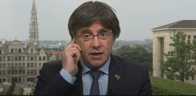 El expresidente de la Generalitat,, Carles Puigdemont.