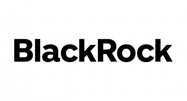 Logo de la gestora de fondos de inversión BlackRock.