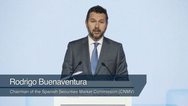 El presidente de la CNMV, Rodrigo Buenaventura, en 'Spain Investor Day'.