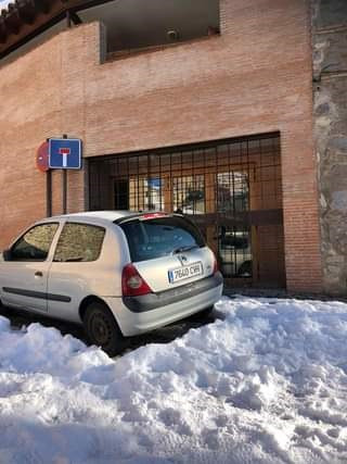 Entrada al CEIP 'San Lucas y María' de Toledo.