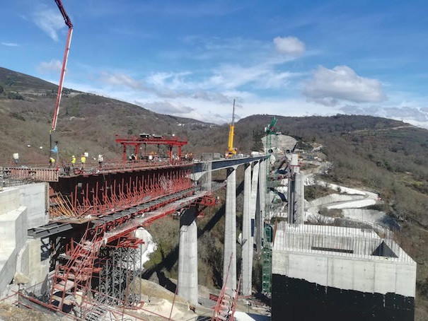 Obras de construcción en España