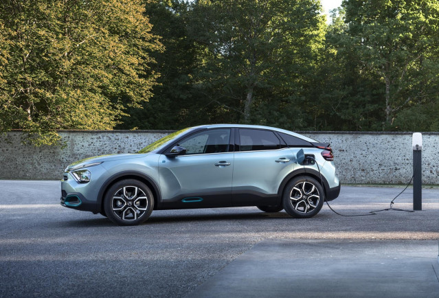 Nuevo C4 eléctrico de Citroën.