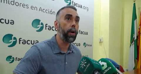 El secretario general de Facua, Rubén Sánchez