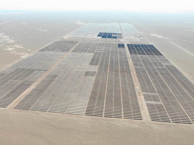 Imagen de la planta solar 
