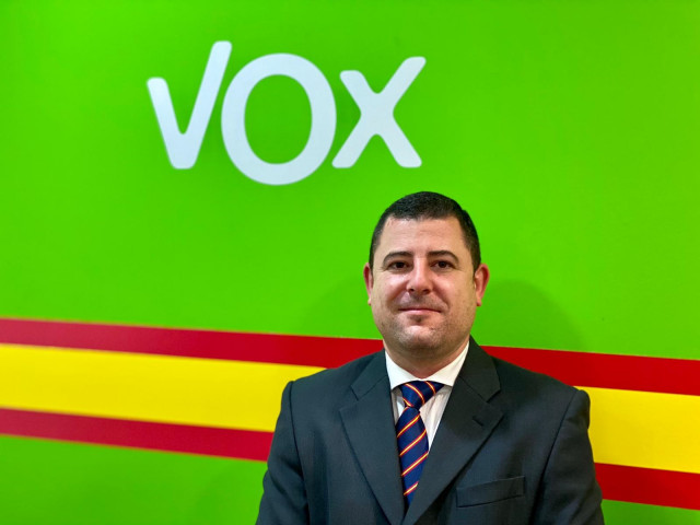 El portavoz de Vox en el Ayuntamiento de Molina de Segura, Antonio Martínez