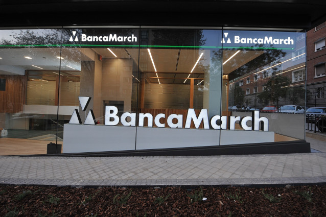 Sede y logo de Banca March.