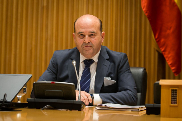 El presidente de la Asociación de Cadenas Españolas de Supermercados, Aurelio del Pino, en la Comisión de Agricultura del Congreso