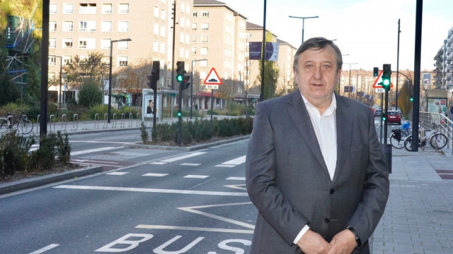 El presidente del PNV en Álava, José Antonio Suso.