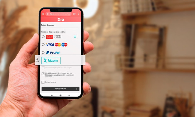 Dia incluye Bizum como forma de pago en su tienda 'online'