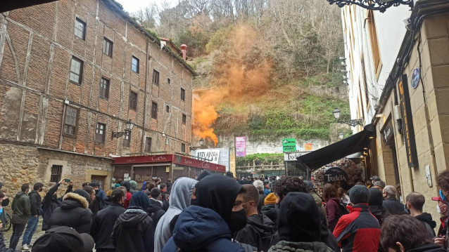 Manifestación en San Sebastián contra la 