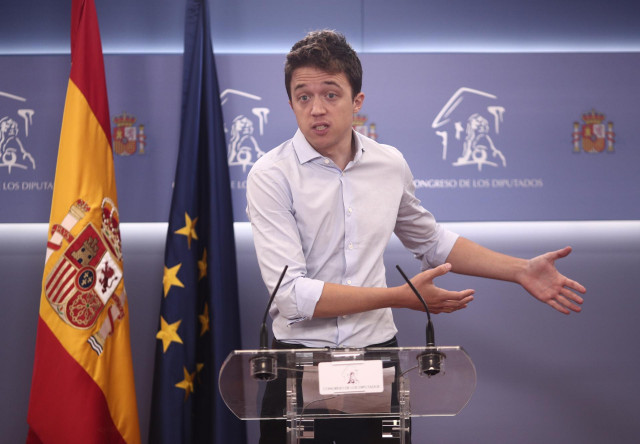 El diputado de Más País, Íñigo Errejón.