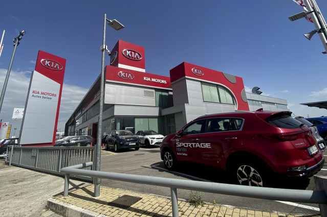 Concesionario de Kia en España.