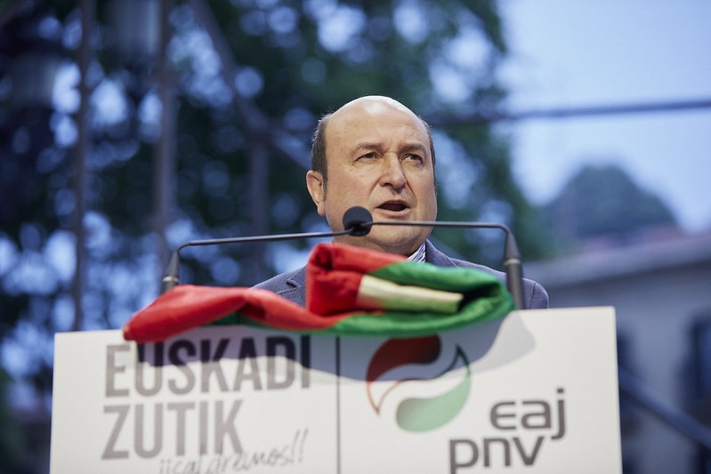 El presidente del EBB del PNV, Andoni Ortuzar