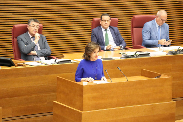 Ángeles Criado, diputada del Grupo Parlamentario VOX en las Corts Valencianes,