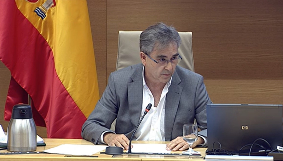 Archivo - El presidente del Sindicato de Enfermería (Satse), Manuel Cascos, en su comparecencia en el Grupo de Trabajo de Sanidad y Salud Pública de la Comisión para la Reconstrucción Social y Eco