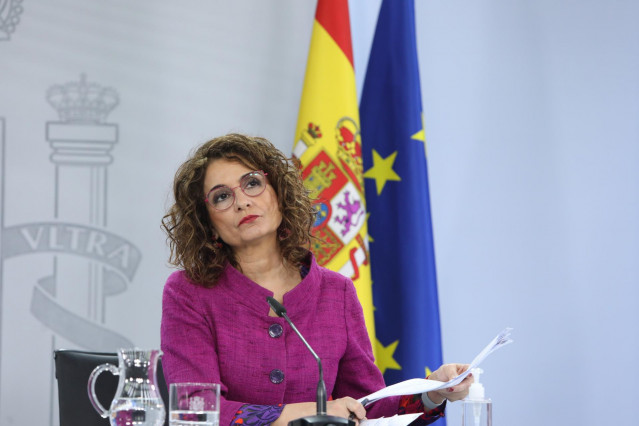 La portavoz del Gobierno y ministra de Hacienda, María Jesús Montero